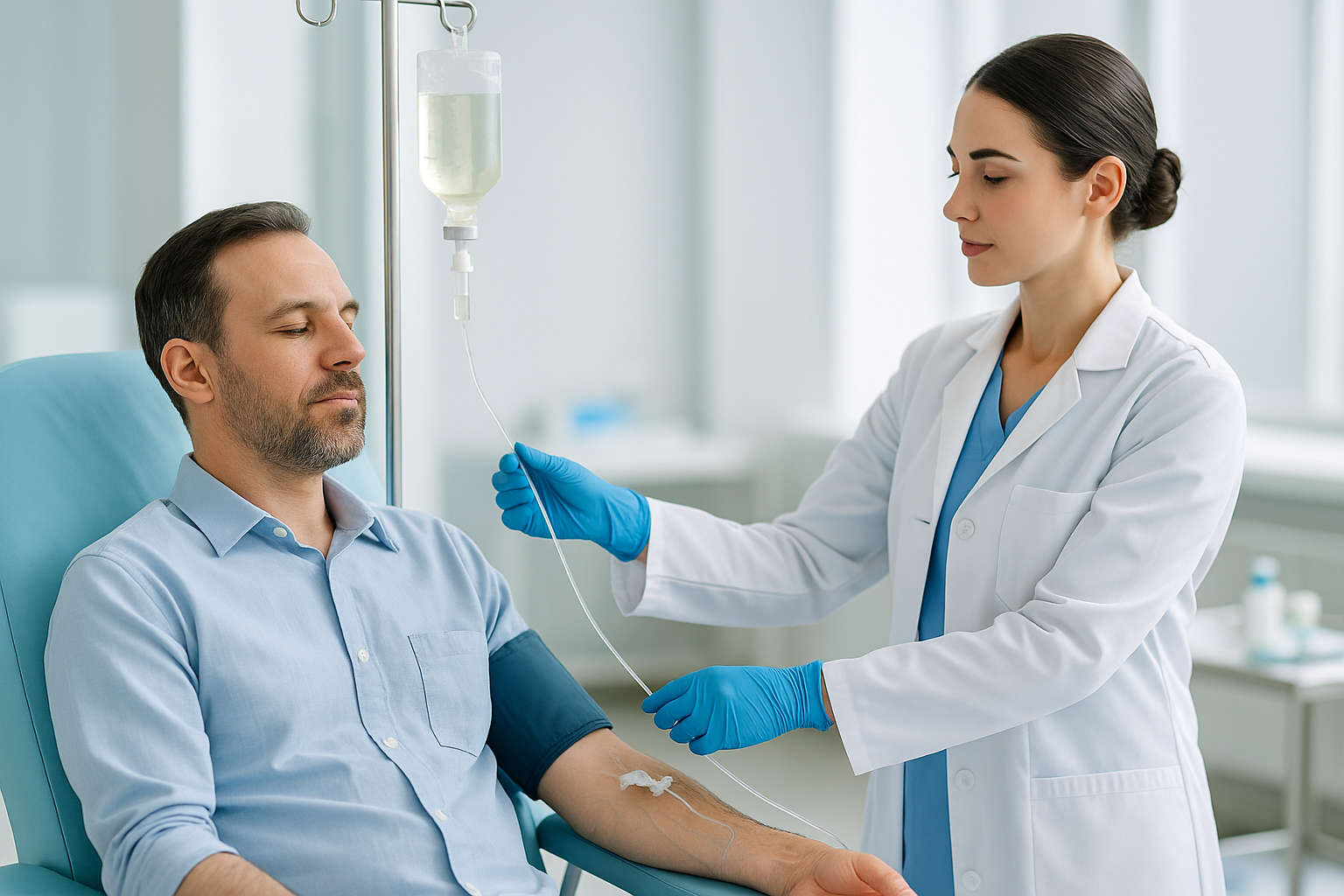 Vitamina C intravenosa en trasplante alogénico de médula ósea: beneficios, resultados clínicos y seguridad